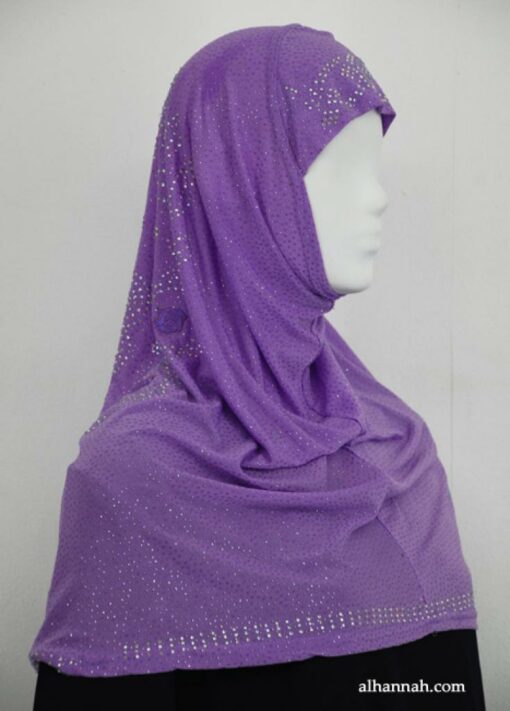 Al-Amirah One Piece Beaded Hijab  hi1894