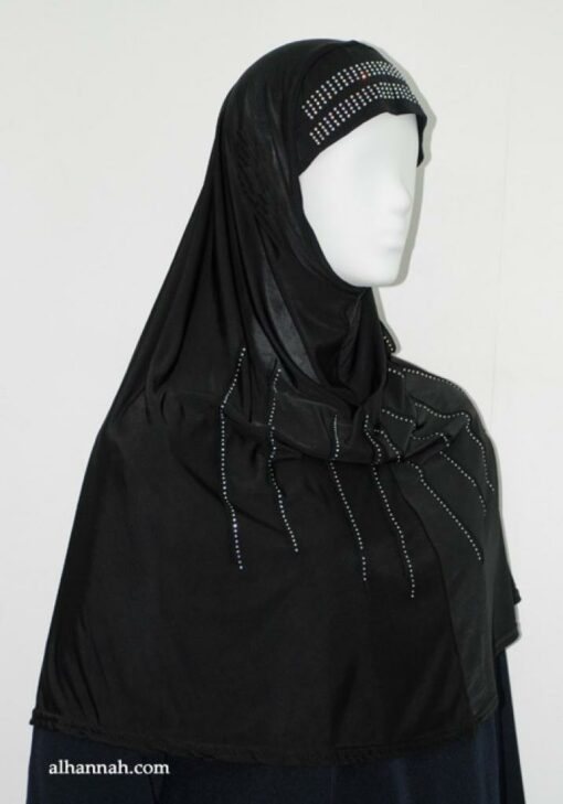 Al-Amirah One Piece Beaded Hijab  hi1895