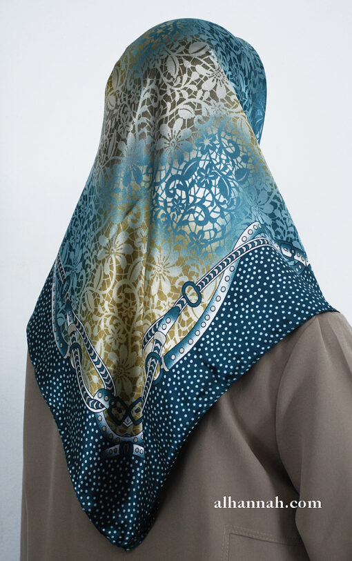Turkish Printed Floral Hijab hi2003