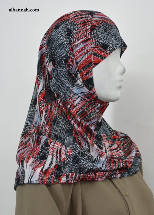 AlAmirah Abstract Print Hijab hi2041
