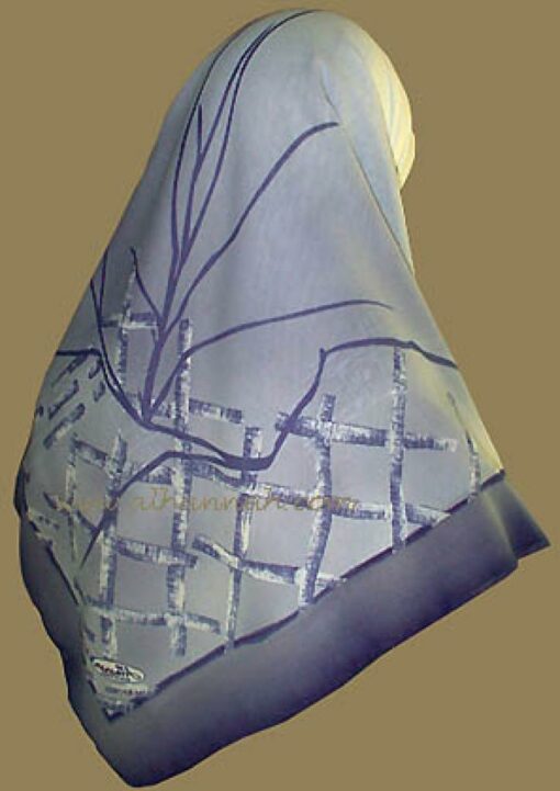 Exotic Print Turkish Gauze Hijab hi511