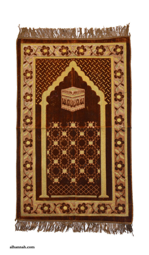 Turkish Prayer Rug With Kaaba Design ii1062