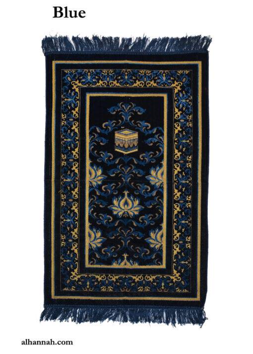 Traditional Pattern Blue Prayer Rug ii1069