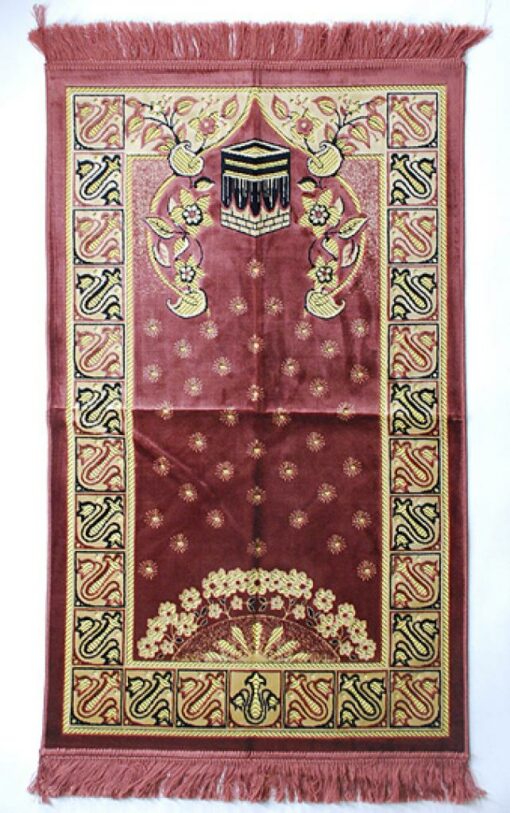 Premium velour woven prayer rug ii637