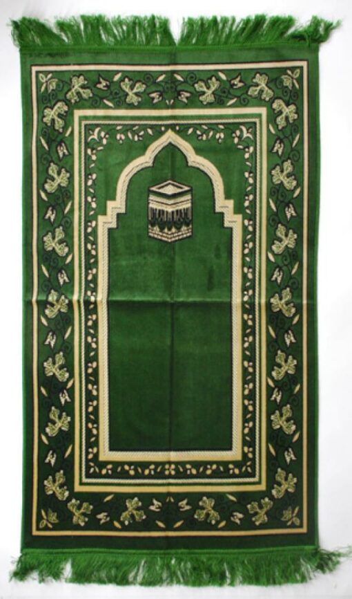 Premium velour woven prayer rug  ii646