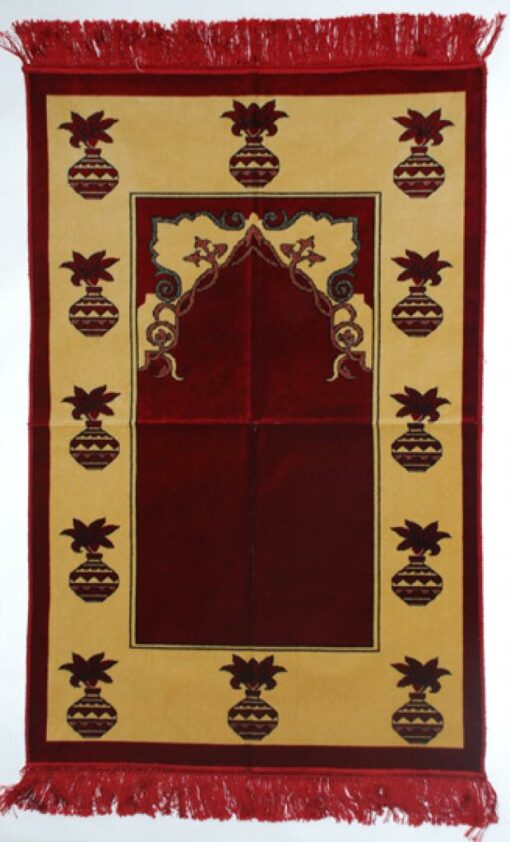 Premium velour woven prayer rug  ii647