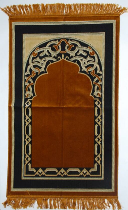 Premium velour woven prayer rug  ii652