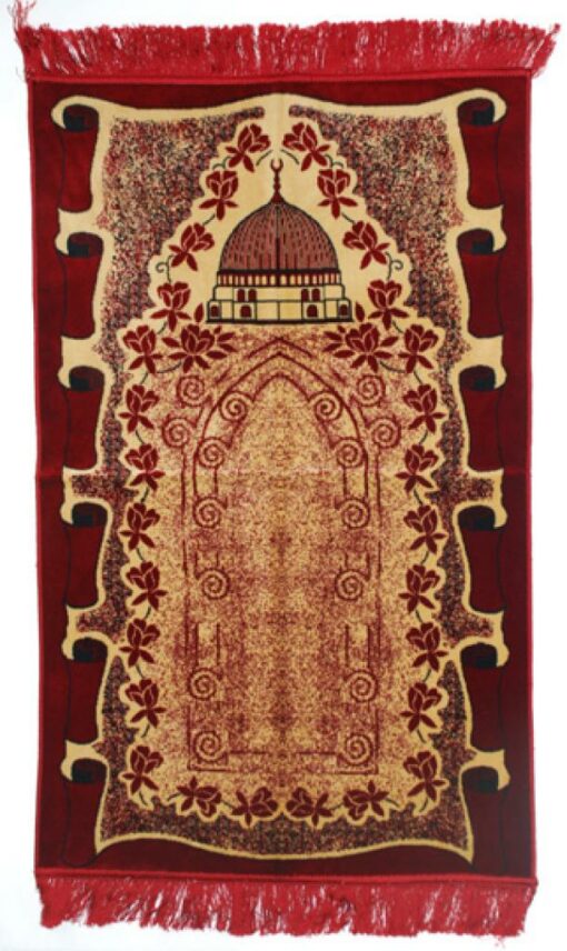 Premium velour woven prayer rug  ii653