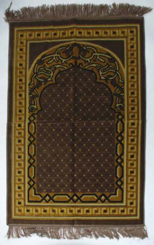 Premium velour woven prayer rug  ii663