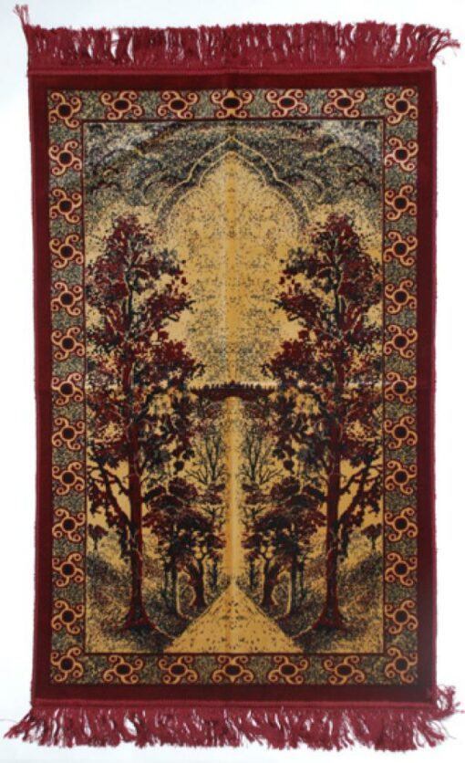 Premium velour woven prayer rug  ii664