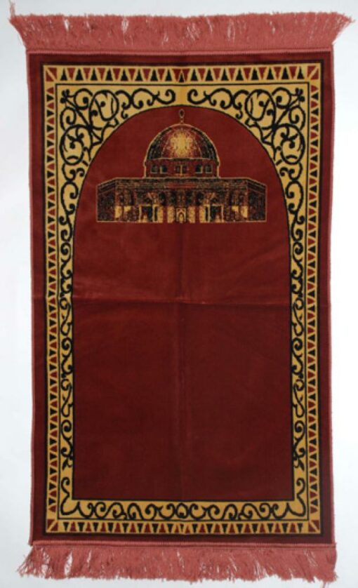 Premium velour woven prayer rug  ii665
