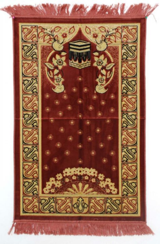 Premium velour woven prayer rug  ii674