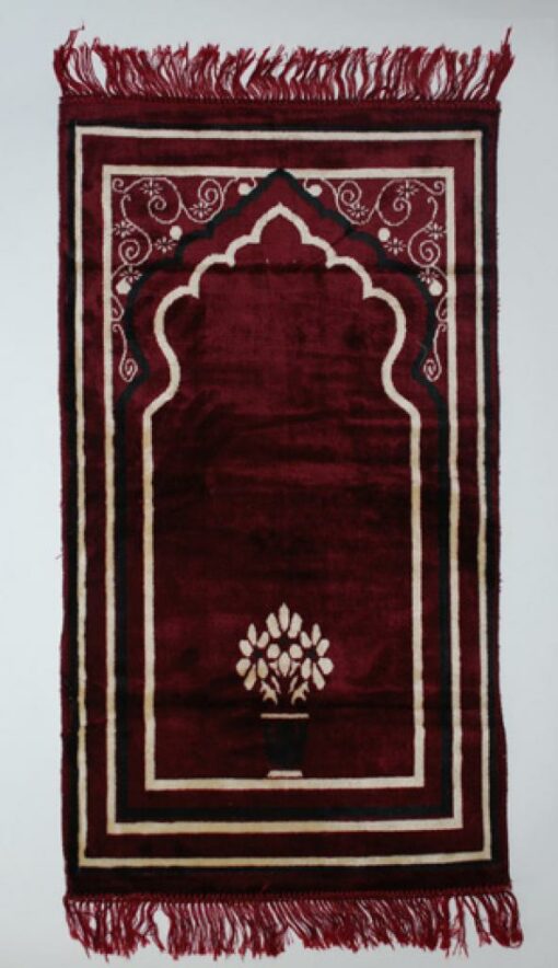 Islamic Prayer Rug Floral Vines ii691