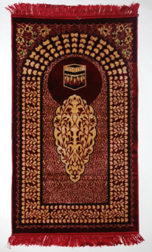 Framed Kabba Islamic Prayer Rug   ii694