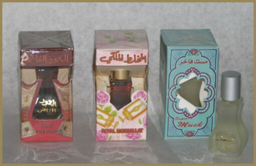 Hamil Al-Misk Boxed Saudi Perfumed Oils  in219