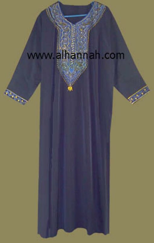 Embroidered Bedouin Style Thobe jo408