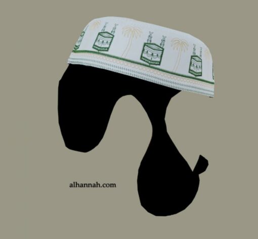 Men's Solid Kufi with Embroidery  me583