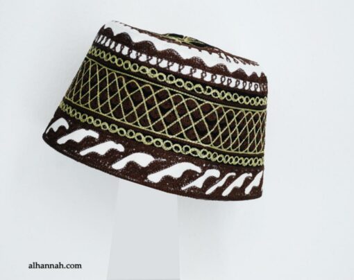 Mens Deluxe Embroidered Kufi me605