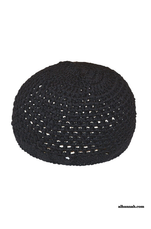 Cotton Muslim Crochet Kufi - Extra Large me673