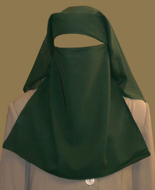 Double Layer Saudi Burqa with  Screen ni128