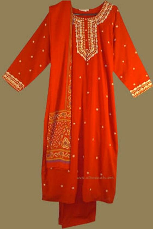 Traditional Embroidered Salwar Kameez sk527