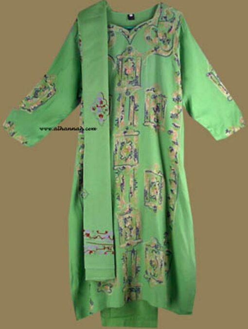 Embroidered Cotton Salwar Kameez sk628