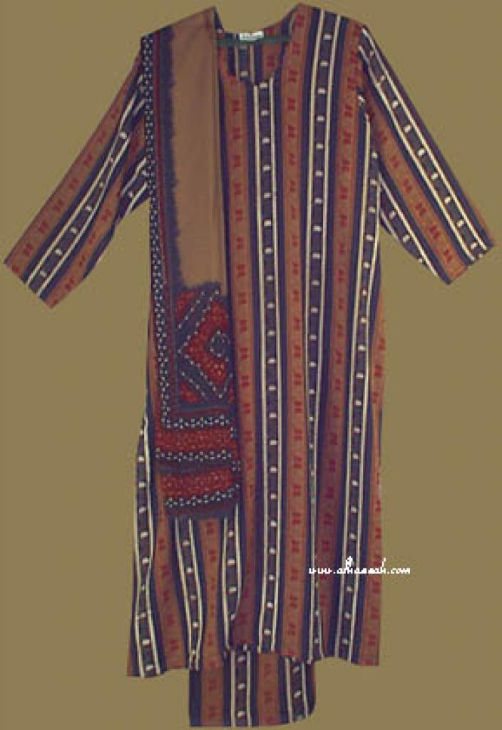 Traditional Striped Salwar Kameez  sk642