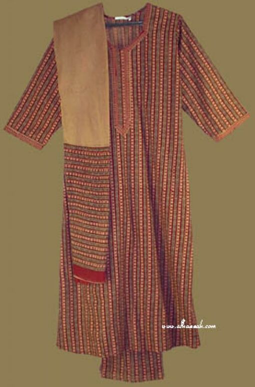 Traditional Striped Salwar Kameez  sk647