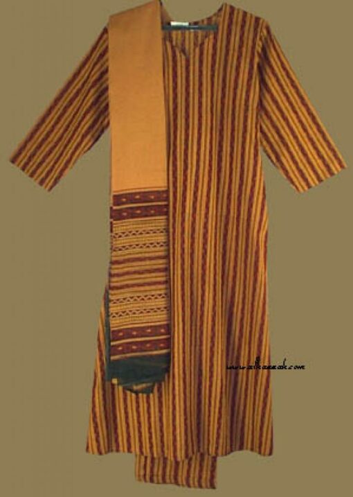 Traditional Striped Salwar Kameez  sk675