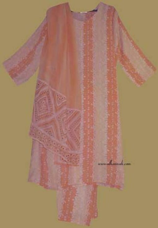 Traditional Stripe Print  Salwar Kameez   sk683