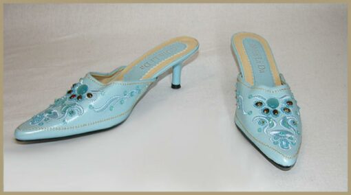 Embroidered Leather Shoes so502