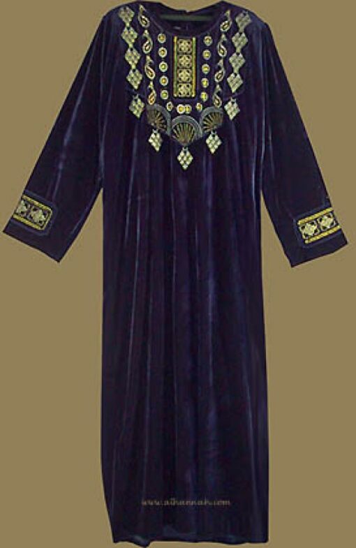 Bedouin Style Embroidered Thobe th509