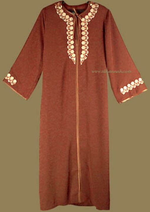 Moroccan Style Hooded Thobe   th528