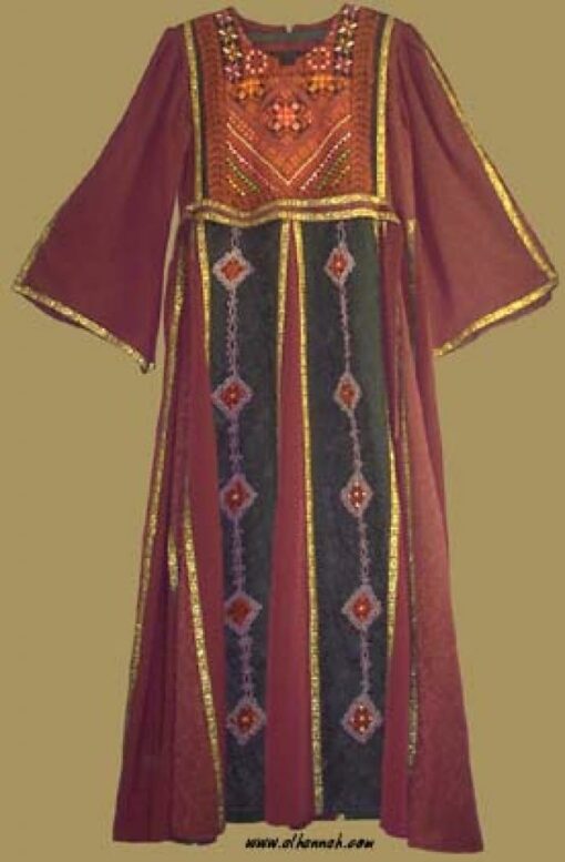 Jordanian Queen's Dress th541