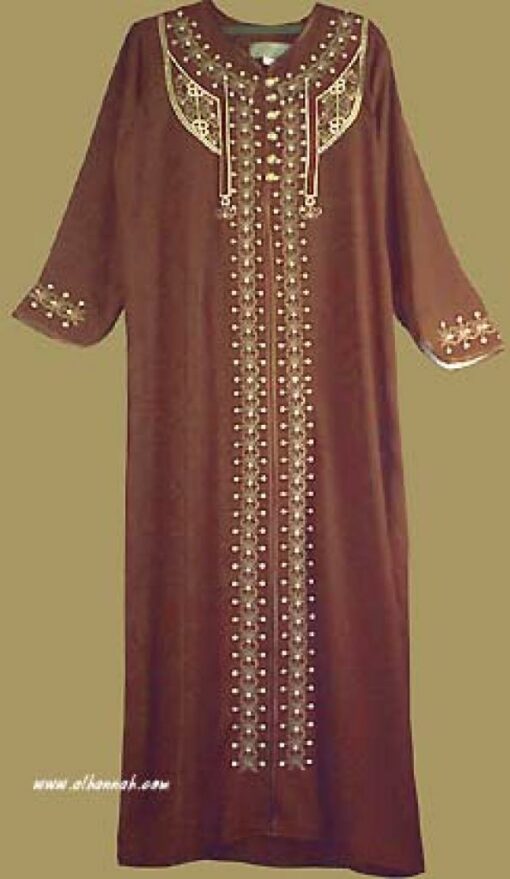 Arabian  Style Embroidered  Thobe th544