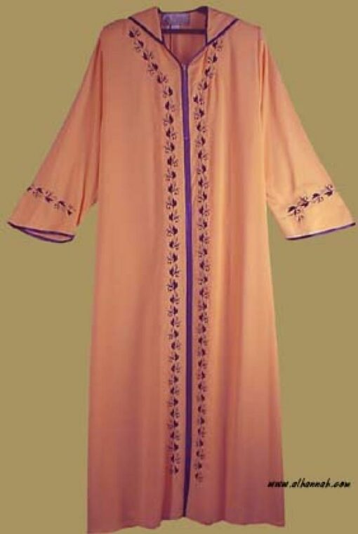 Moroccan Style Hooded Thobe th545