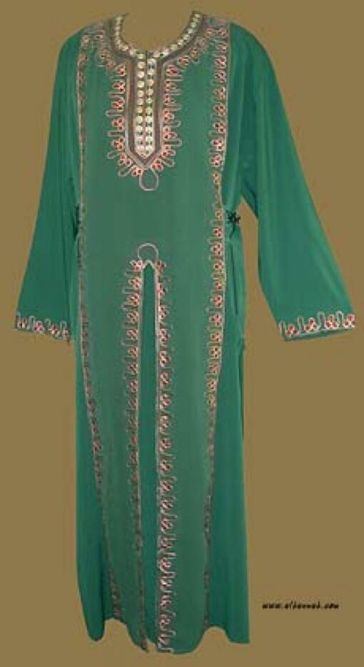Embroidered Arabian Thobe th558