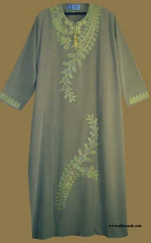 Embroidered Arabian Thobe th565