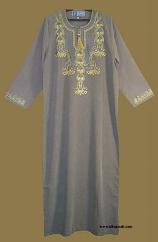 Embroidered Thobe th566