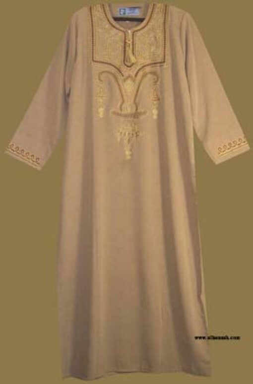 Embroidered Arabian Thobe th567