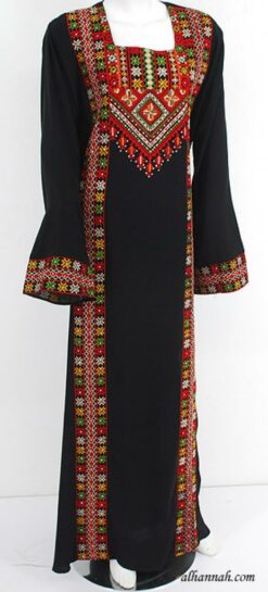Deluxe Embroidered Palestinian Fellaha Dress  th741