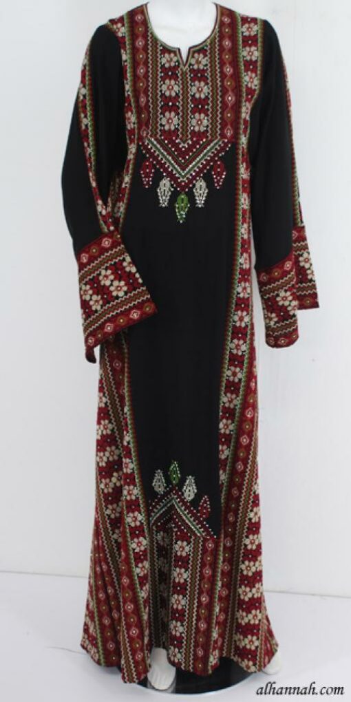 Deluxe Embroidered Palestinian Fellaha Dress th743