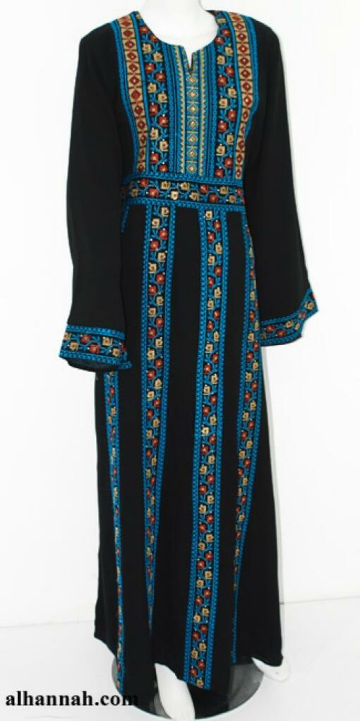 Deluxe Embroidered Palestinian Fellaha Dress th751