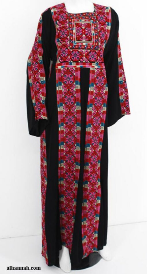 Firdaus Deluxe Embroidered Palestinian Fellaha Dress th754