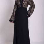 Chikan Abaya - Pull Over with Sequins ab658 (22)
