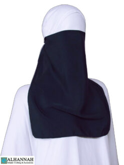 Half Niqab with Elastic Closure
