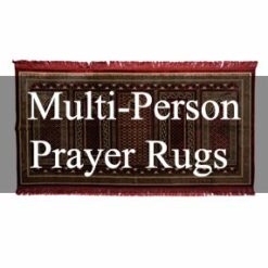 Multi-Person Islamic Prayer Rugs
