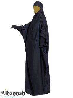 Traditional Iraqi Style Closed Abaya with Arms ab265