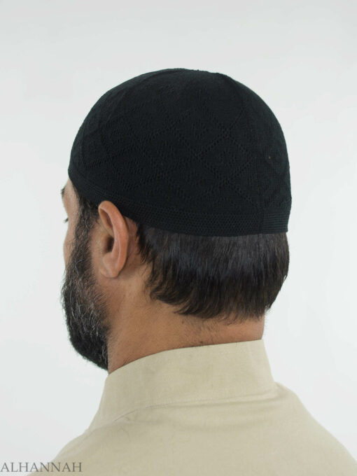 Traditional Knitted Cotton Kufi me674 (1)