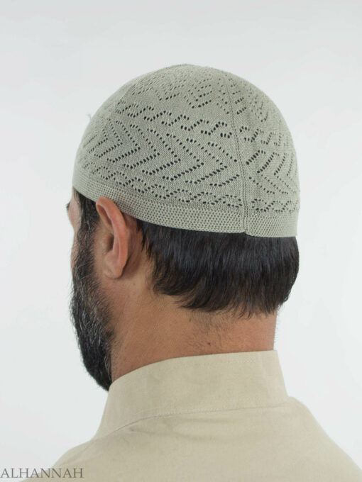 Traditional Knitted Cotton Kufi me674 (3)